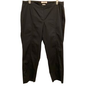 LIZ CLAIBORNE Jackie Women's plus size 16W Black dress office work Trousers pant